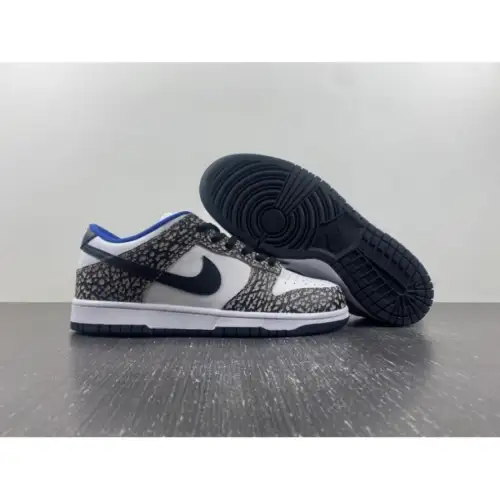 Supreme x Dunk White Cement Low Pro SB 'White Cement'