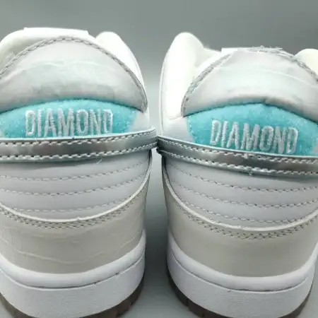 Diamond Supply Co. x Dunk Low Pro White Diamond SB 'White Diamond'