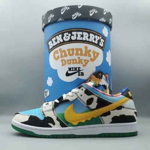 Ben & Jerry's  Chunky Dunky x Dunk Low SB 'Chunky Dunky' Special Ice Cream Box