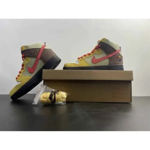Color Skates x Dunk High SB 'Kebab and  Dunk High SB Destroy'