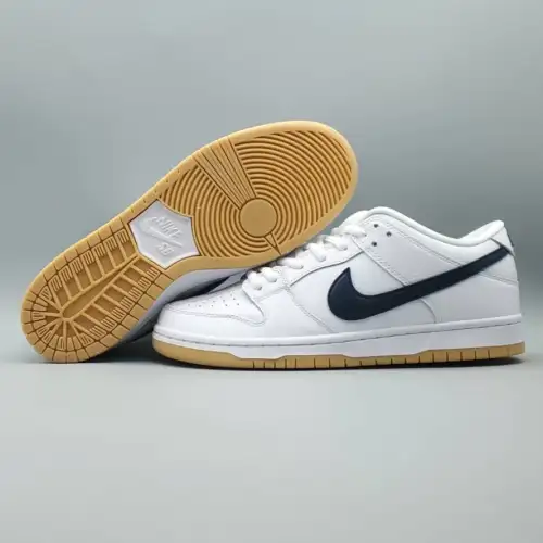 Dunk Low Pro ISO SB 'Orange Label White Navy - White Navy'