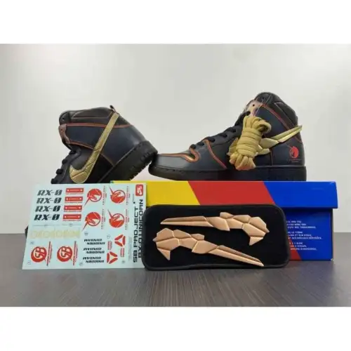Gundam x Dunk High SB 'Project Unicorn - Banshee Dunk High SB Norn'