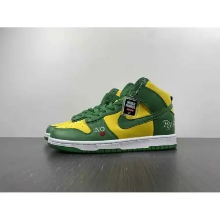 Supreme x Dunk High SB 'By Any Means - Brazil' 6FE1708