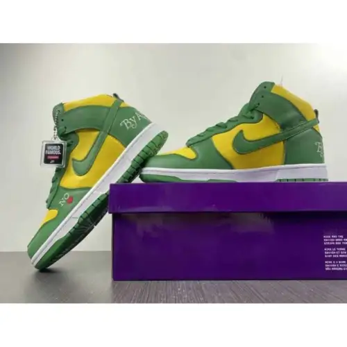 Supreme x Dunk High SB Dunk High SB 'By Any Means - Brazil'