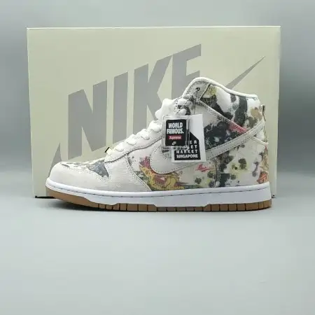 Supreme x Dunk Dunk High SB 'Rammellzee'