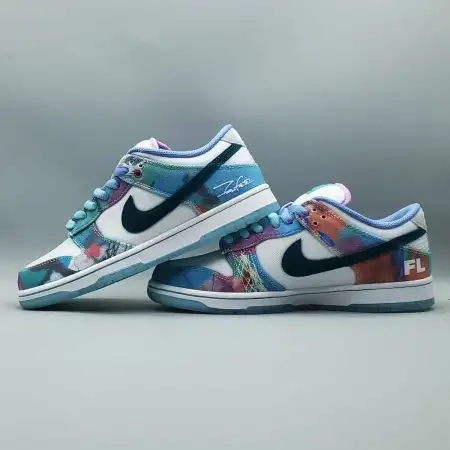 Futura Dunk Low SB Laboratories x Dunk Low SB 'Bleached Aqua'
