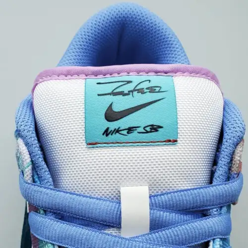 Futura Dunk Low SB Laboratories x Dunk Low SB 'Bleached Aqua'