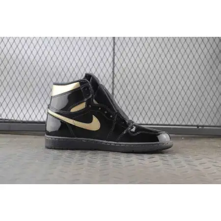 Air Jordan 1 Retro High OG 'Black Air Jordan 1 Metallic Gold'