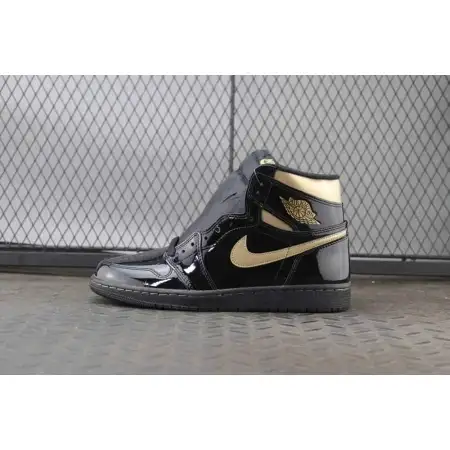 Air Jordan 1 Retro High OG 'Black Air Jordan 1 Metallic Gold'