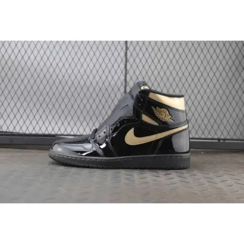 Air Jordan 1 Retro High OG 'Black Air Jordan 1 Metallic Gold'
