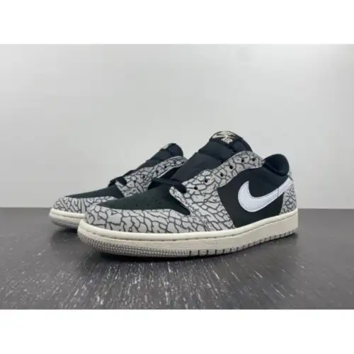 Air Jordan 1 Air Jordan 1 Retro Low OG 'Black Cement'