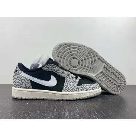 Air Jordan 1 Air Jordan 1 Retro Low OG 'Black Cement'
