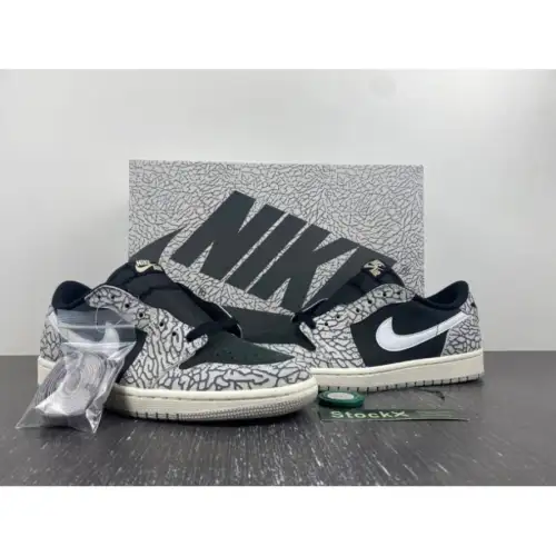 Air Jordan 1 Air Jordan 1 Retro Low OG 'Black Cement'