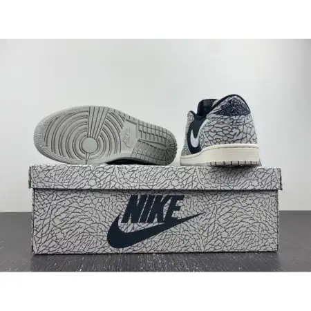 Air Jordan 1 Air Jordan 1 Retro Low OG 'Black Cement'