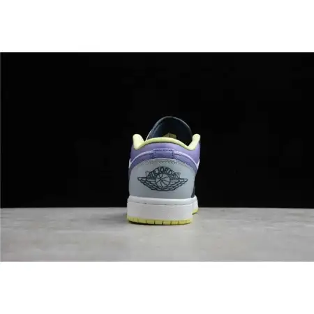 Wmns Air Jordan 1 Low SE 'Mismatched -  Mismatched Purple Magenta'