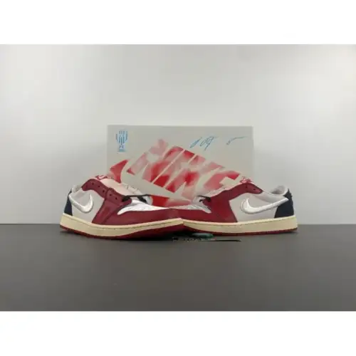 Trophy Room x Air Jordan 1 Retro Low Rookie Card OG SP 'Rookie Card - Home'
