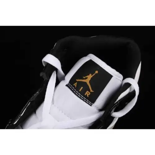 Air Air Jordan 1 Jordan 1 Mid Patent 'Black Gold'