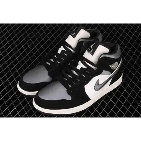 Air Jordan 1 Mid SE 'Satin Smoke Grey' 7589C489