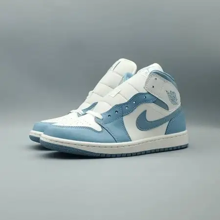 Wmns Air Jordan 1 Mid 'University Blue' 0C5937