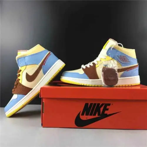 Maison Chateau Rouge Fearless x Air Jordan 1 Mid SE 'Fearless'