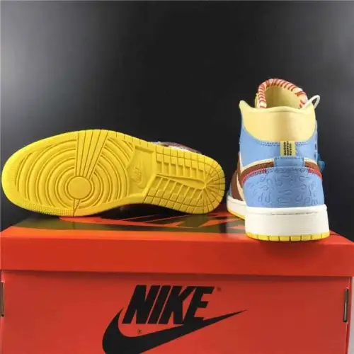 Maison Chateau Rouge Fearless x Air Jordan 1 Mid SE 'Fearless'