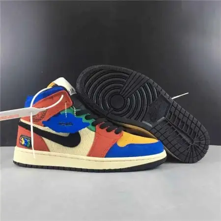 Blue The Great  Air Jordan 1 x Air Jordan 1 Mid 'Fearless'