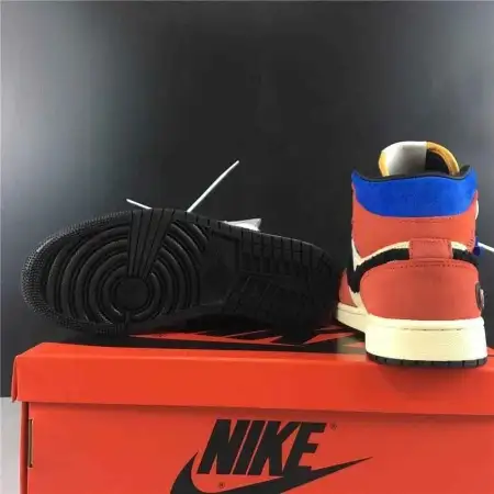Blue The Great  Air Jordan 1 x Air Jordan 1 Mid 'Fearless'