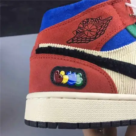 Blue The Great  Air Jordan 1 x Air Jordan 1 Mid 'Fearless'