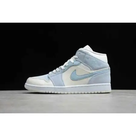 Air Jordan 1 Mid SE 'Sail Light Air Jordan 1 Blue'