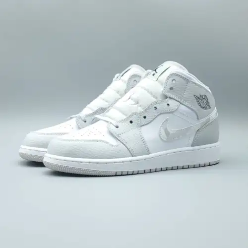 Air Jordan 1 Mid 'Swoosh Logo - Air Jordan 1 Grey Camo'