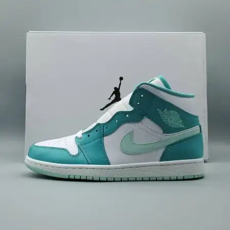 Wmns Air Jordan Air Jordan 1 1 Mid 'Marine Green'