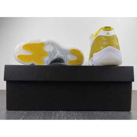 Wmns Air Jordan 11 Air Jordan 11 Low 'Yellow Snakeskin'