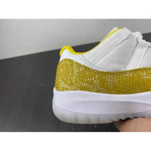Wmns Air Jordan 11 Air Jordan 11 Low 'Yellow Snakeskin'