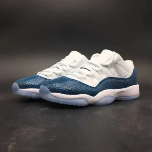 Air Air Jordan 11 Jordan 11 Retro Low 'Navy Snakeskin' 2019