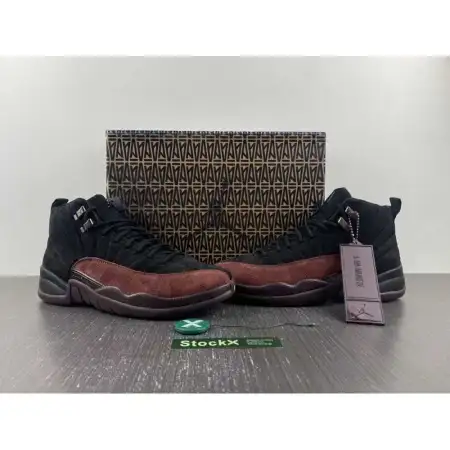 A Ma Maniére x Wmns Air Jordan 12 Retro Black 'Black'