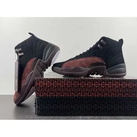 A Ma Maniére x Wmns Air Jordan 12 Retro Black 'Black'
