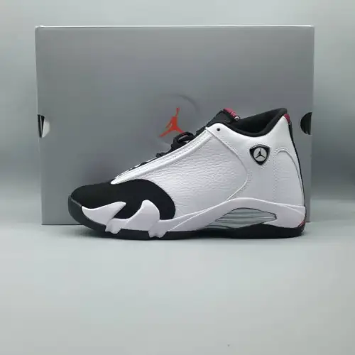 Air Black Toe Jordan 14 Retro 'Black Toe' 2024