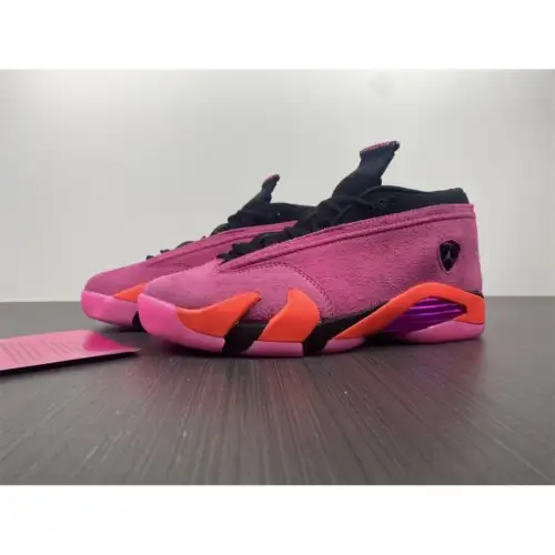 Wmns Air Jordan Air Jordan 14 14 Retro Low 'Shocking Pink'