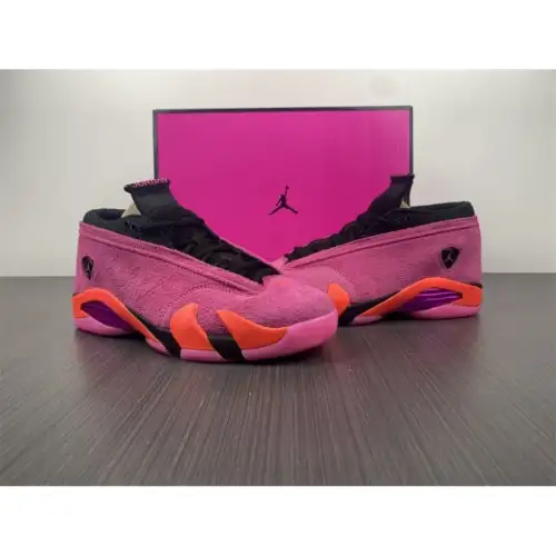 Wmns Air Jordan Air Jordan 14 14 Retro Low 'Shocking Pink'