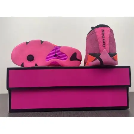 Wmns Air Jordan Air Jordan 14 14 Retro Low 'Shocking Pink'