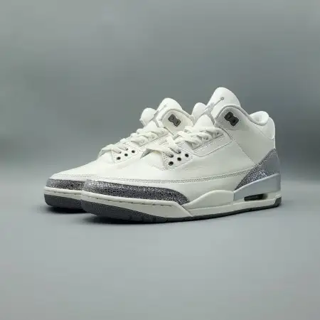 Wmns Air Jordan 3 Retro 'Sail Metallic Silver' 613F7715