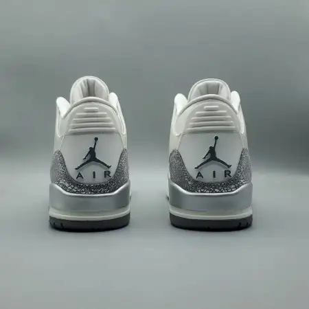 Wmns Air Jordan Air Jordan 3 3 Retro 'Sail Metallic Silver'