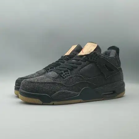 Levi's x Air Jordan 4 Retro 'Black Denim' 13D6569