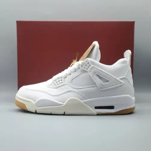 Levi's x Air Jordan 4 Retro White Denim 'White Denim'
