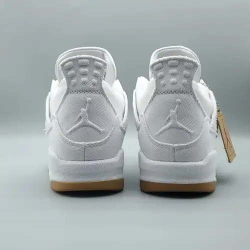 Levi's x Air Jordan 4 Retro White Denim 'White Denim'
