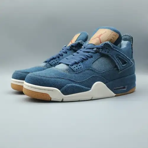 Levi's x Air Jordan 4 Retro 'Denim'