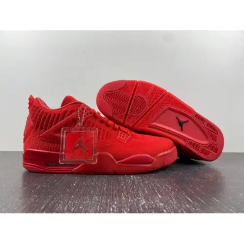 Air University Red Jordan 4 Flyknit 'University Red'