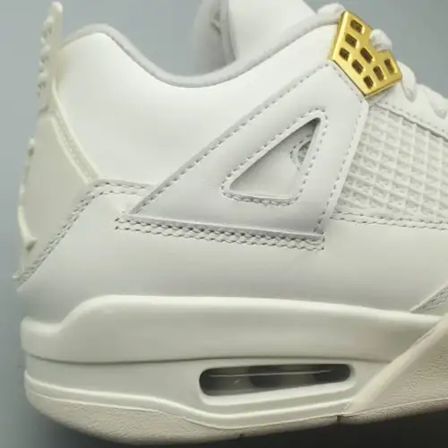 Wmns Air Jordan 4 Retro 'Metallic Air Jordan 4 Gold'