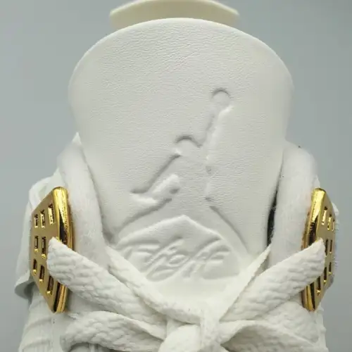 Wmns Air Jordan 4 Retro 'Metallic Air Jordan 4 Gold'