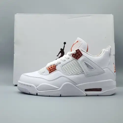Air Jordan 4 Air Jordan 4 Retro 'Orange Metallic'